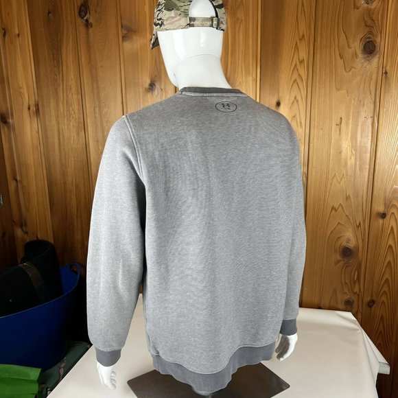 Under Armour UA Mens Crewneck Pullover Sweatshirt Cold Gear Athletic Sports XL - Picture 6 of 10